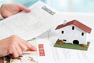 house with home loan papers